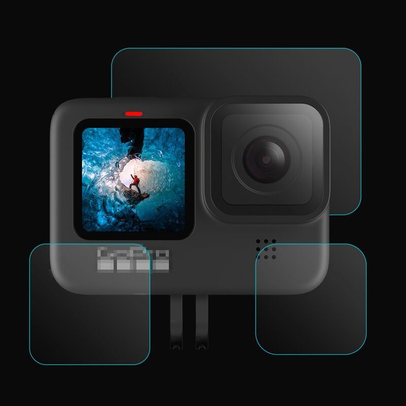 Oem Marka Gopro 9/10/ 11/ İçin 3'lü Lcd Lens Ekran Koruyucu