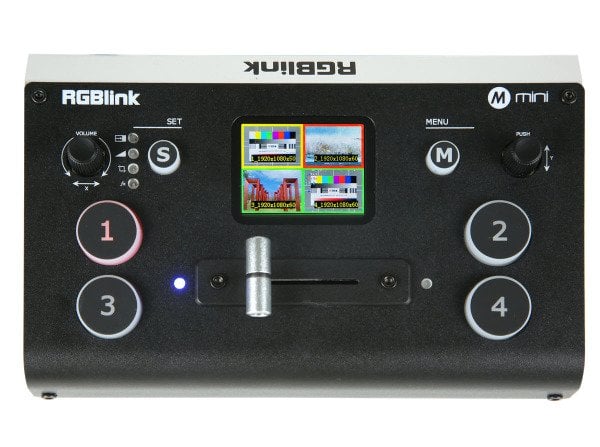 RGBlink Mini - 4 Kanal HDMI Live Streaming Production Switcher