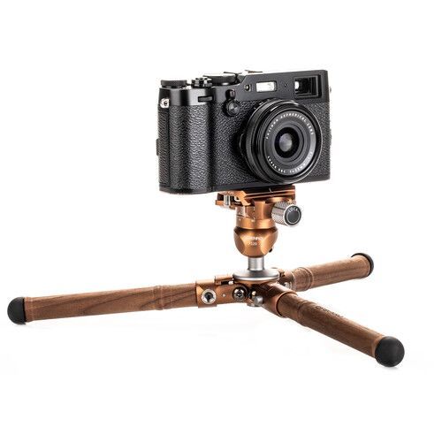 Benro TPKWE TablePod Özel Yapım Ceviz Ahşap Tripod Kiti