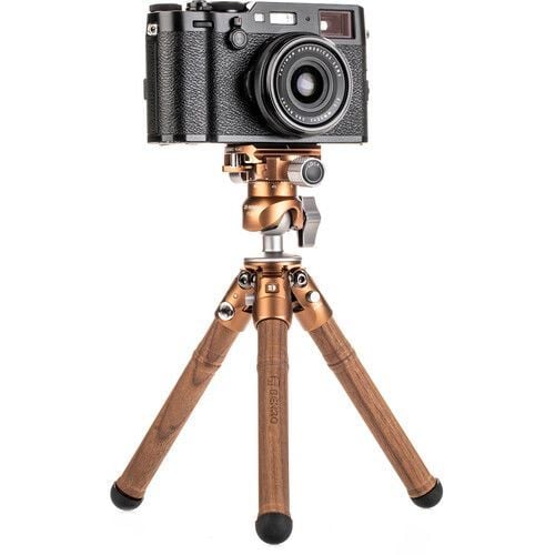 Benro TPKWE TablePod Özel Yapım Ceviz Ahşap Tripod Kiti