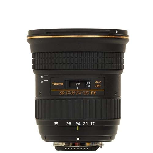 Tokina AT-X 17-35mm f/4 PRO FX Lens (Canon EF)