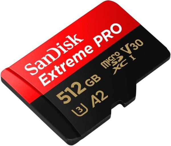 SanDisk 512GB Extreme Pro MicroSDXC Hafıza Kartı (200mb/s)