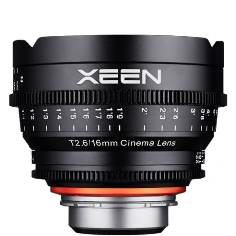 Xeen 16mm T2.6 Cine Lens (PL Mount)