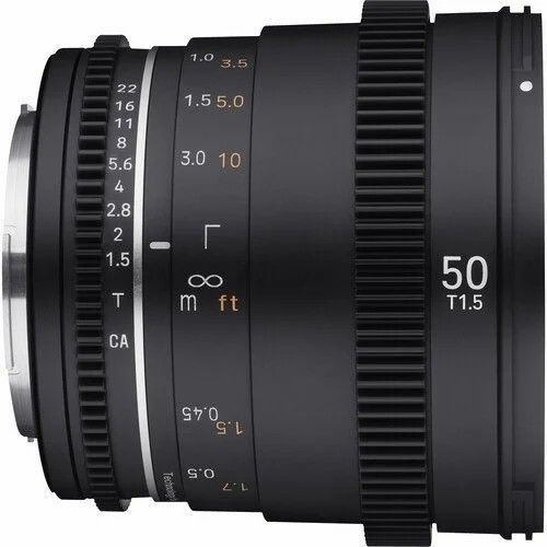 Samyang 50mm T1.5 VDSLR MK2 Cine Lens (Canon RF)