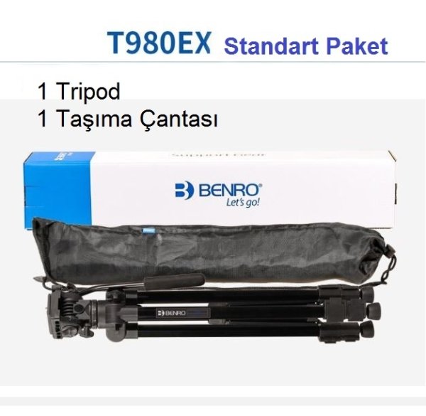 Benro T980EX Photo/ Video Tripod Kit