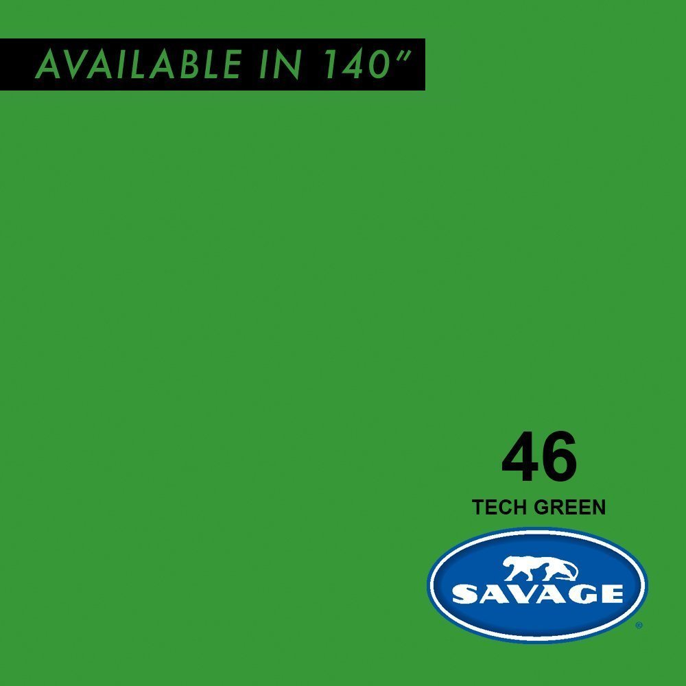 Savage (U.S.A) Stüdyo Kağıt Fon Tech Green 135x1100 cm
