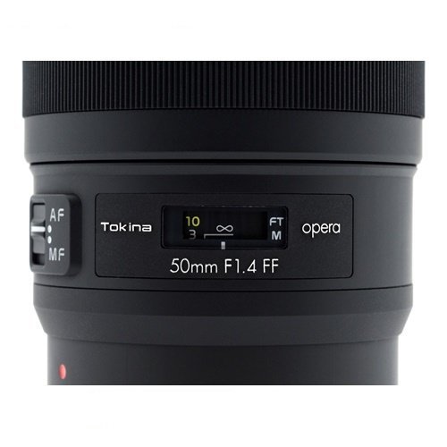 Tokina Opera 50mm f/1.4 FF Lens (Nikon F)