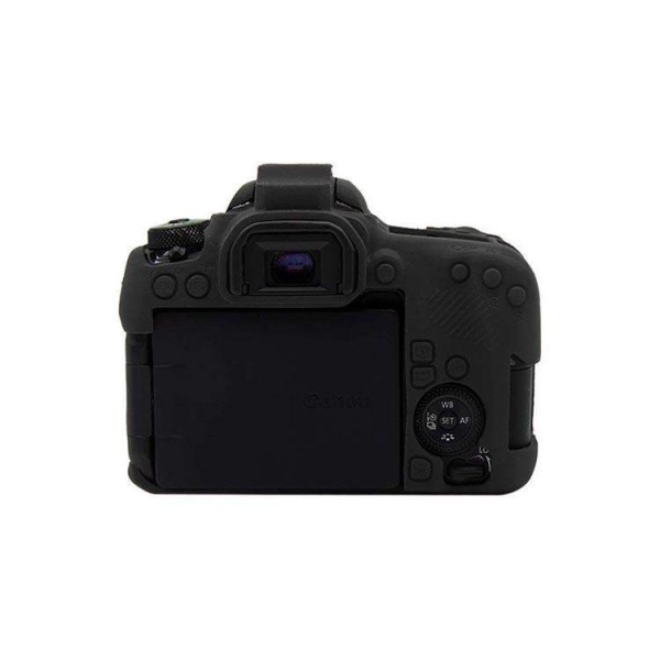 Sanger Silikon Kılıf Canon 77D Uyumlu Siyah