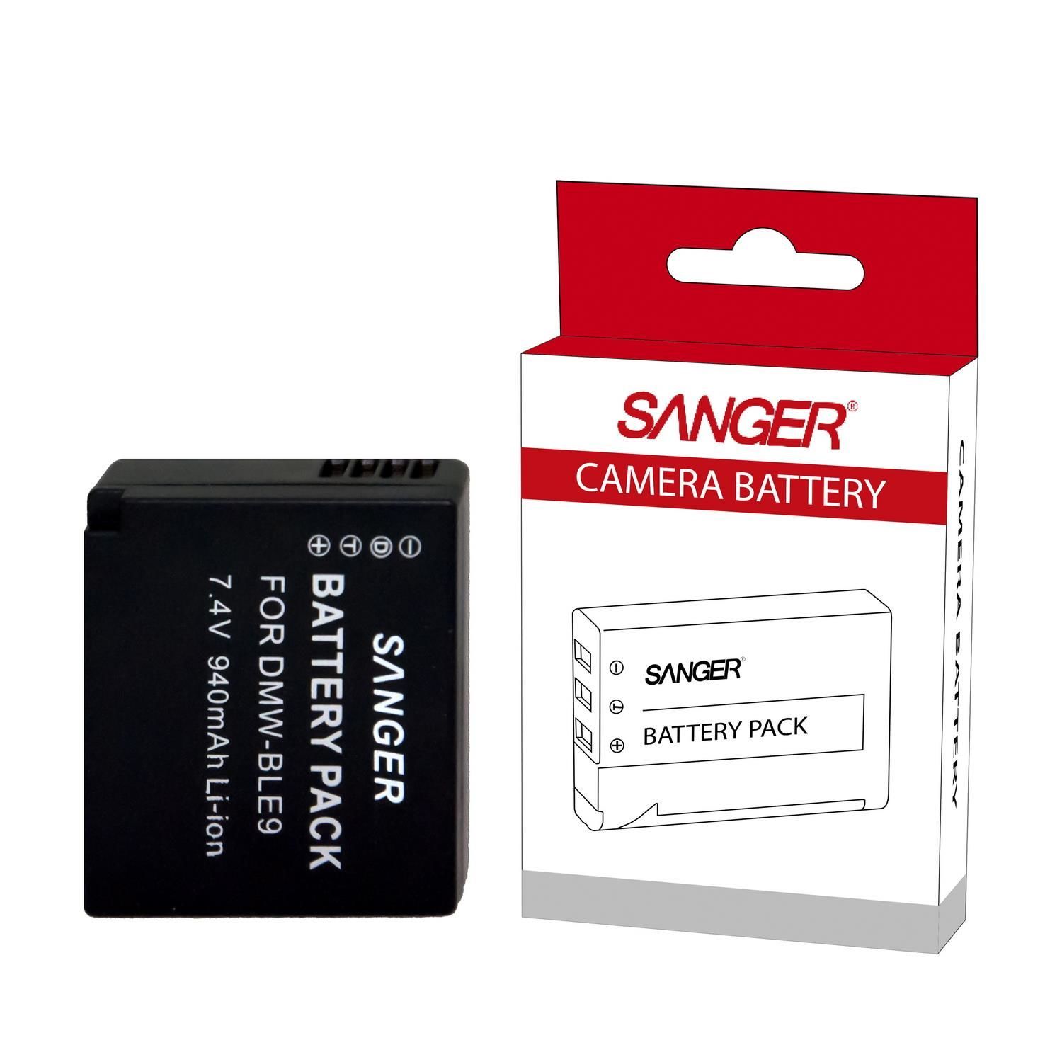 Sanger BLE9 Panasonic Fotoğraf Makinesi Batarya Pil