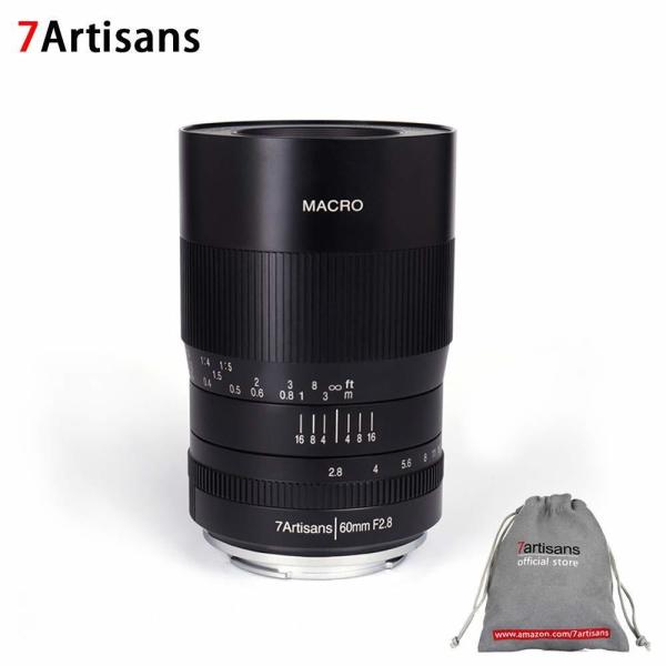 7artisans 60mm F2.8 Macro APS-C Lens M43 (Panasonic Olympus Mount)