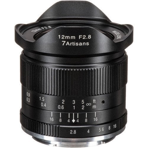 7artisans 12mm F2.8 Manual Focus Lens M43 (Panasonic Olympus Mount)