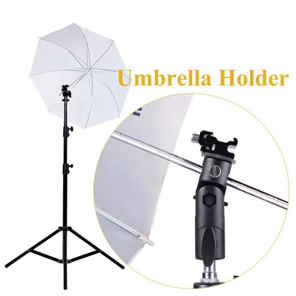 Fotga V30 Umbrella Şemsiye Flaş Tutucu Tekli