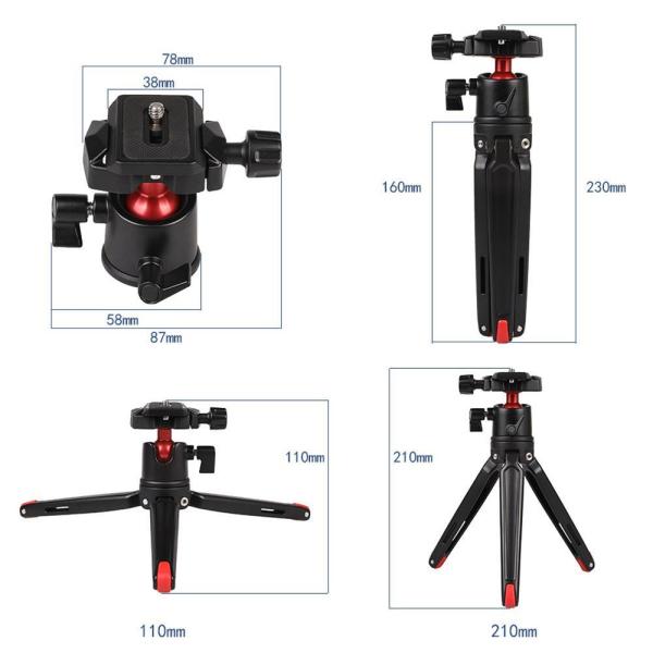 Fotga MT-08 Profesyonel Masa Üstü Tripod