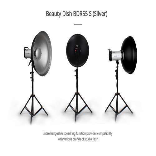 Fomex Beauty Dish 55 cm Silver