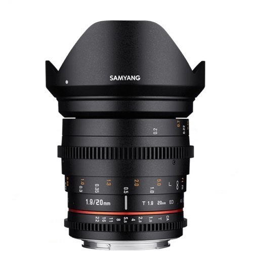 Samyang 20mm T1.9 ED AS UMC Cine Lens (MFT)