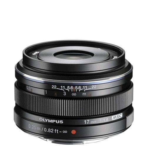 Olympus 17mm F/1.8 Lens - Black