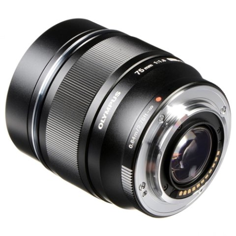 Olympus 75mm f/1.8 Lens Siyah