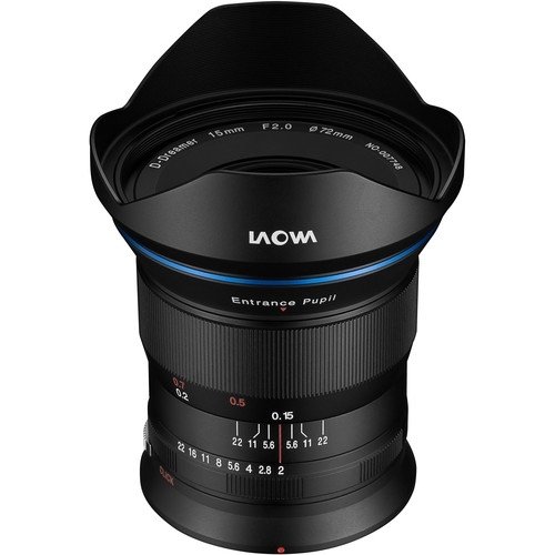 Laowa 15mm f/2 FE Zero-D Lens (Canon RF)