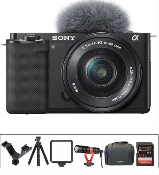 Sony ZV-E10 16-50mm Lensli Vlogger Kit