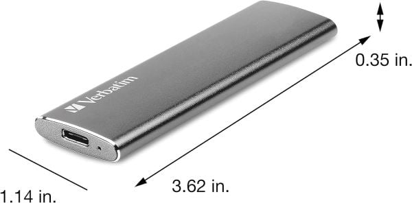 Verbatim Vx500 120GB SSD USB 3.2 GEN2 External Harici SSD / 47441
