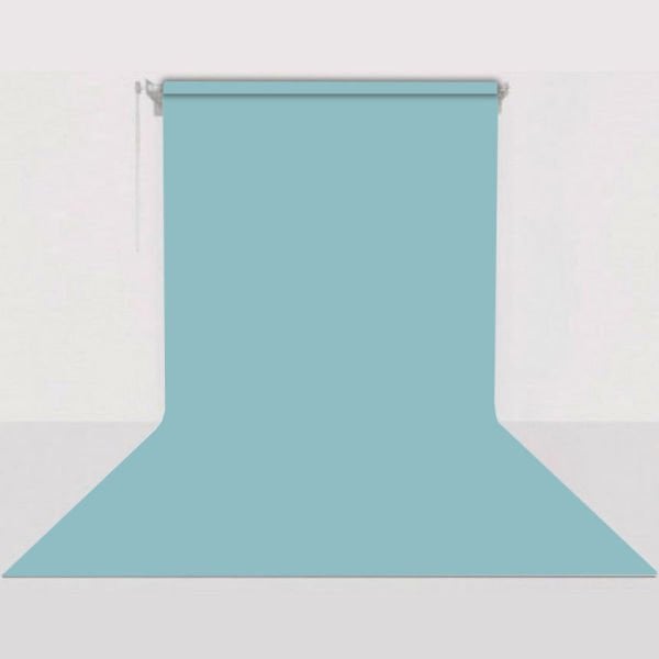 Gdx Sabit (Tavan & Duvar) Kağıt Sonsuz Stüdyo Fon Perde (Sky Blue) 2.70x11 Metre