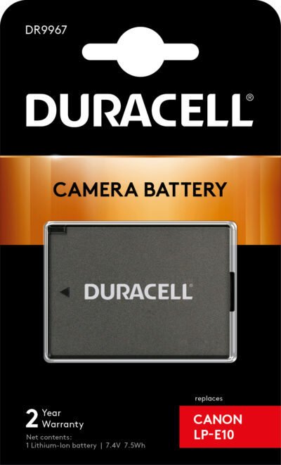 Duracell DR9967 Canon LP-E10 Batarya