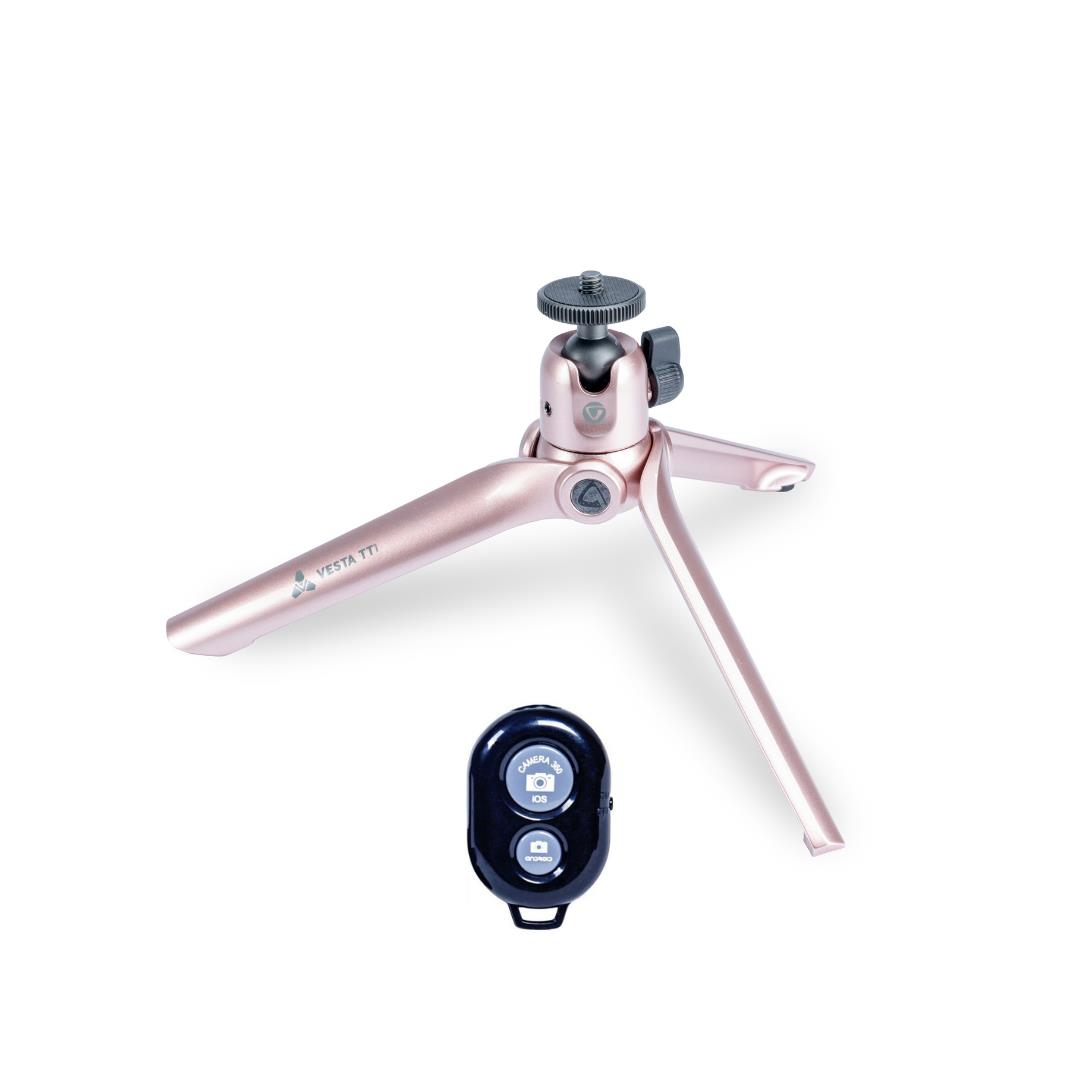 Vanguard Vesta TT1 Rose Gold Mini Tripod