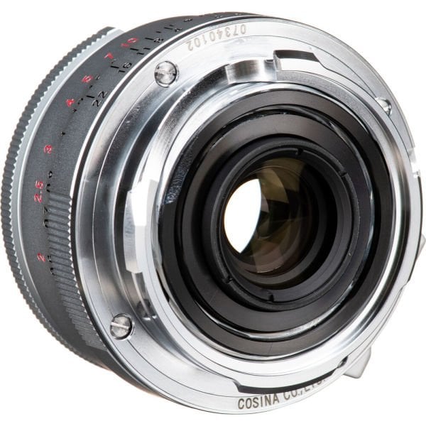 Voigtlander 28mm f/2.8 Color-Skopar Type II Aspherical Lens Silver (Leica M)