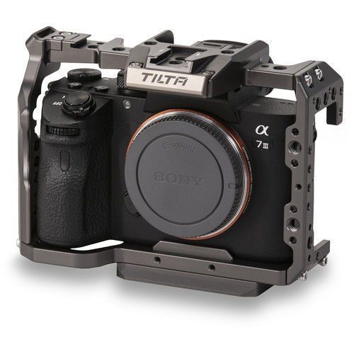 TILTA Full Camera Cage for Sony A7/A9 series - Tilta Grey TA-T17-FCC-G