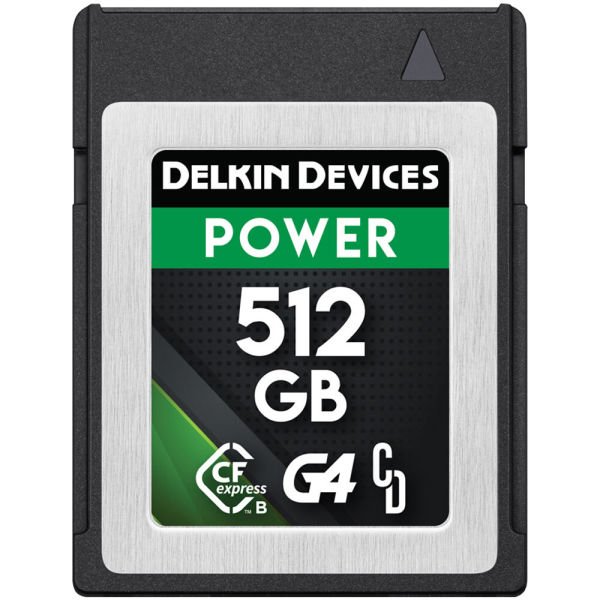 Delkin Devices 512GB POWER CFexpress Tip B Hafıza Kartı