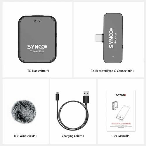 Synco G1T Android için Kablosuz Yaka Mikrofonu