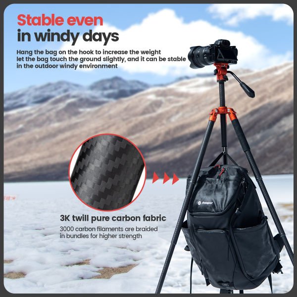 Fotopro X-AirCross 2 Video Tripod Kit