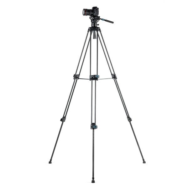 Fotopro DV-3 Karbonfiber Video Tripod Kit