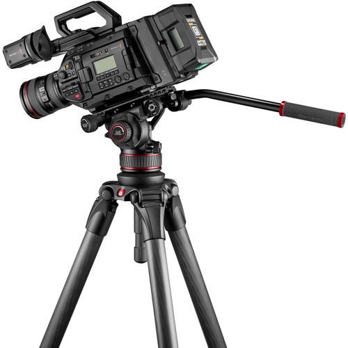 Manfrotto MVK612TWINFC FAST Twin Karbon Fiber Video Tripod Seti