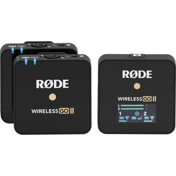 Rode Wireless Go II 2 Kişilik Kablosuz Yaka Mikrofonu