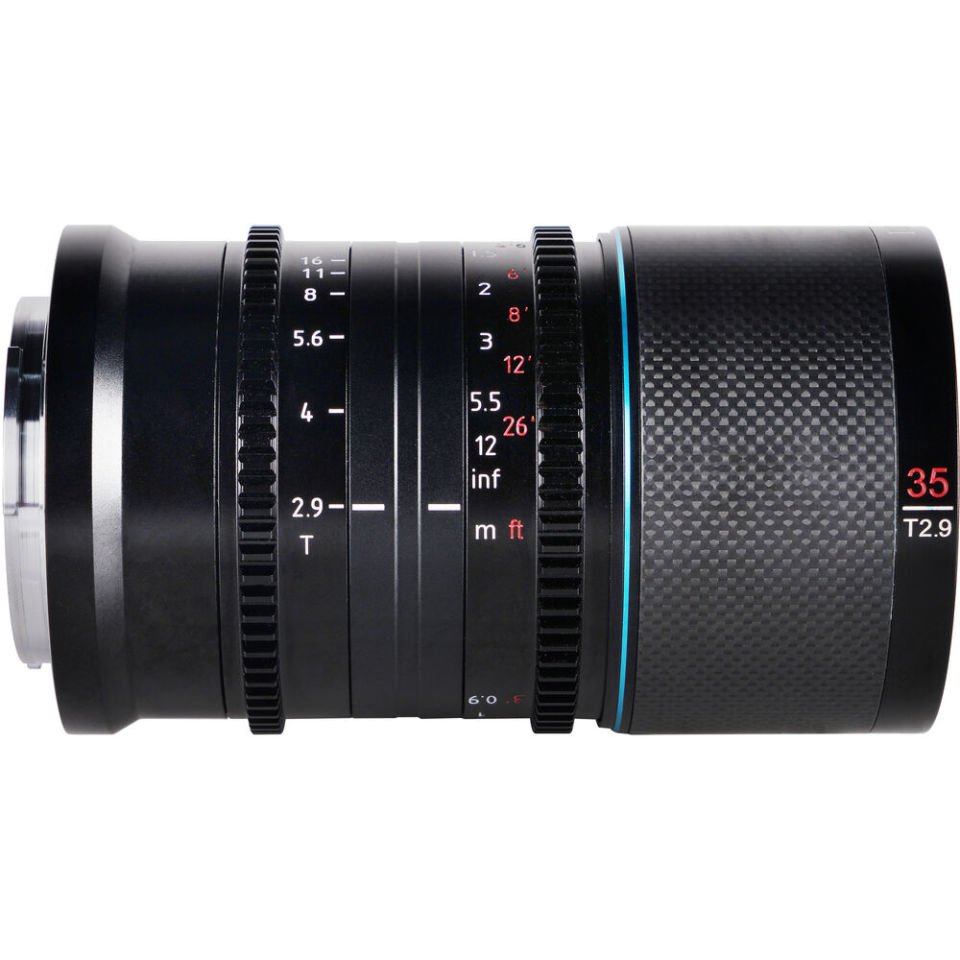 Sirui Saturn 35mm T2.9 1.6x Carbon Fiber Anamorphic Lens (Sony E Mount)