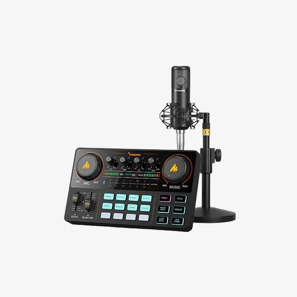 Maonocaster Lite AM200 + Mic Podcast Ekipman Paketi