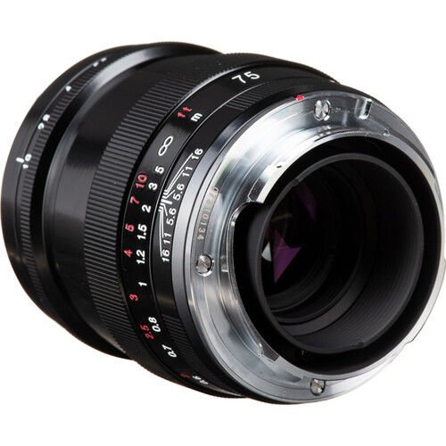 Voigtlander Ultron 75mm f/1.9 Lens Leica M (Single Coated, Black)