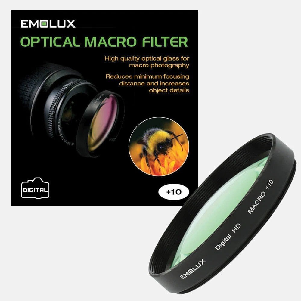 Emolux 67mm HD Ultra Macro +10 Close Up Filtre