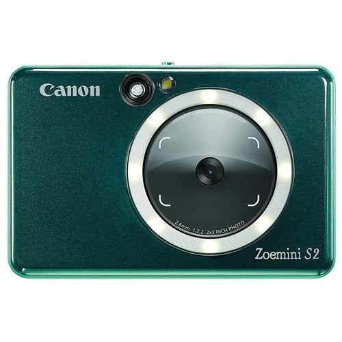 Canon Zoemini S2 Şipşak Fotoğraf Makinesi (Dark Teal)