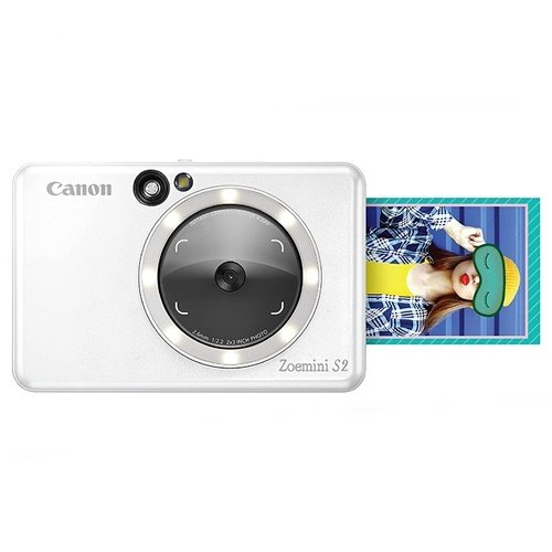 Canon Zoemini S2 Şipşak Fotoğraf Makinesi (Pearl White)