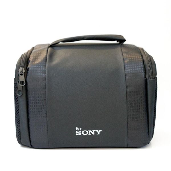 Sony Baskılı Kare Çanta