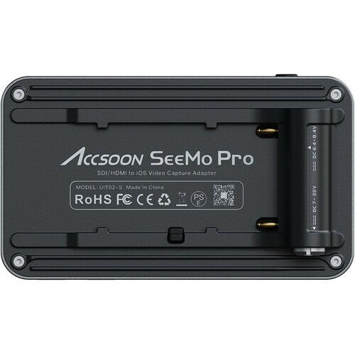Accsoon SeeMo Pro iPhone / iPad için SDI/HDMI - USB-C Video Yakalama Adaptörü