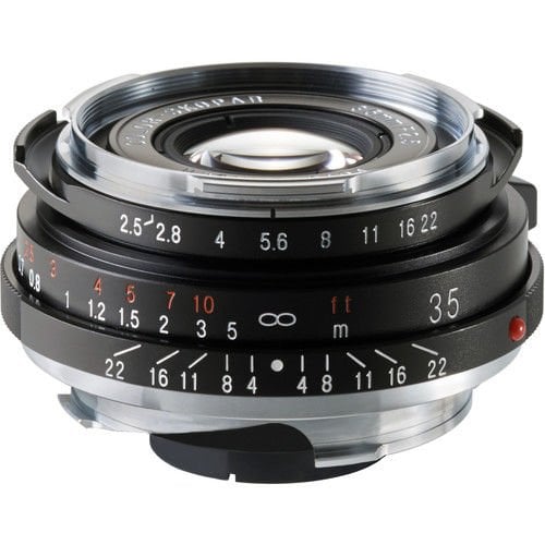 Voigtlander Color-Skopar 35mm F/2.5 P II Lens (Leica M)