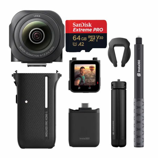 Insta360 ONE RS 1-Inch 360 Edition Kamera Sanal Tur Kiti