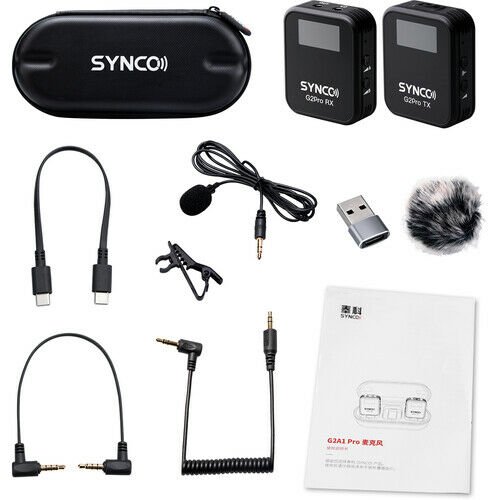 Synco G2A1 Pro Kablosuz Mikrofon Sistemi