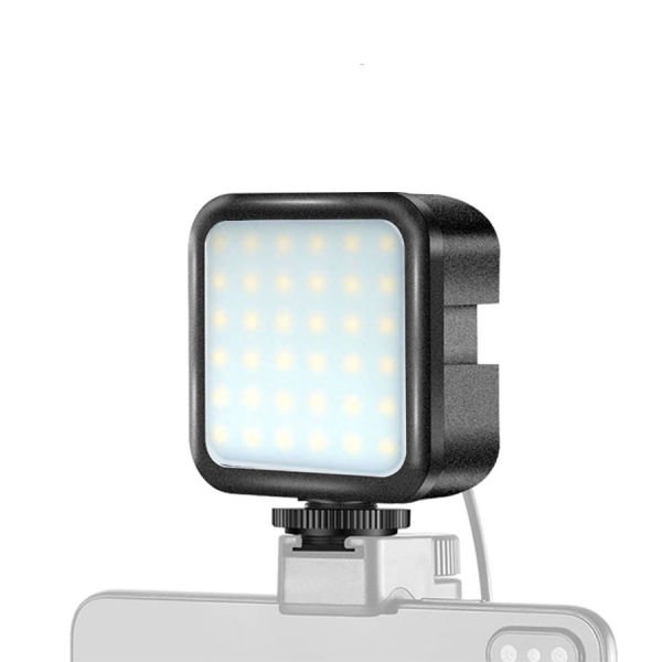 GDX VLOG K5 - Mobil Led Işık Mikrofon Seti