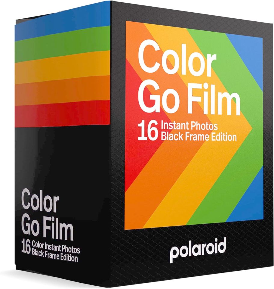 Polaroid Go Color Film Double Pack Siyah Çerçeveli Film (16 Poz)
