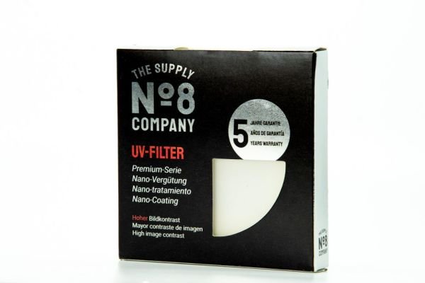 No8 Company 77mm Nano UV Filtre