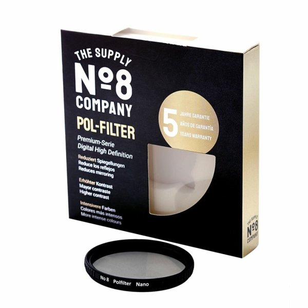 No8 Company 43mm Nano Circular Polarize Filtre